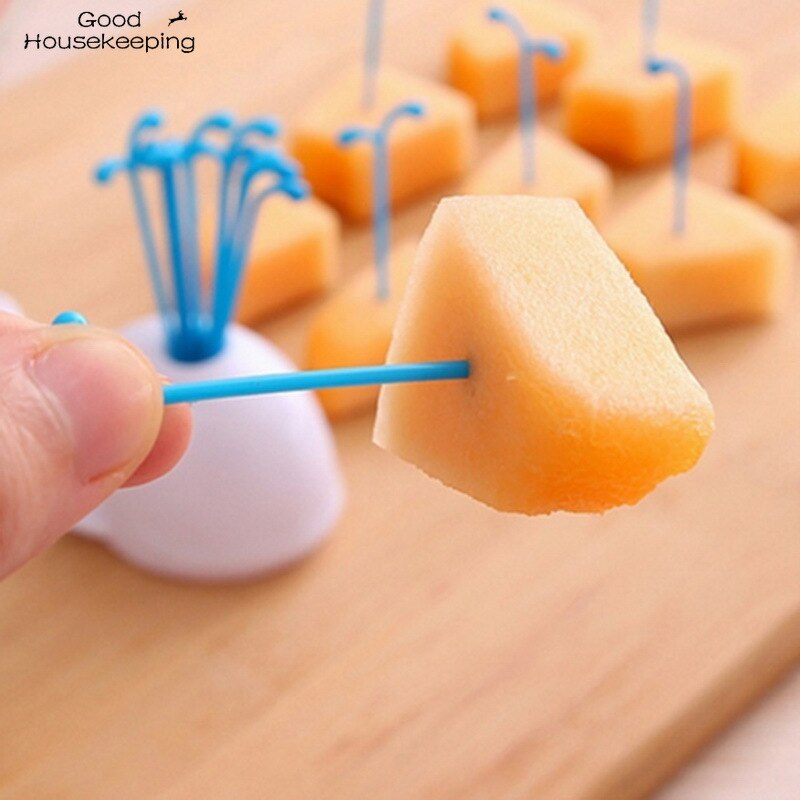 1 Juego de ballena blanca bonita Beluga, accesorios de cocina, herramientas de dispositivos para verdura, frutas de cocina, para decoración del hogar, fiestas, vestíbulo, juego de tenedor de fruta