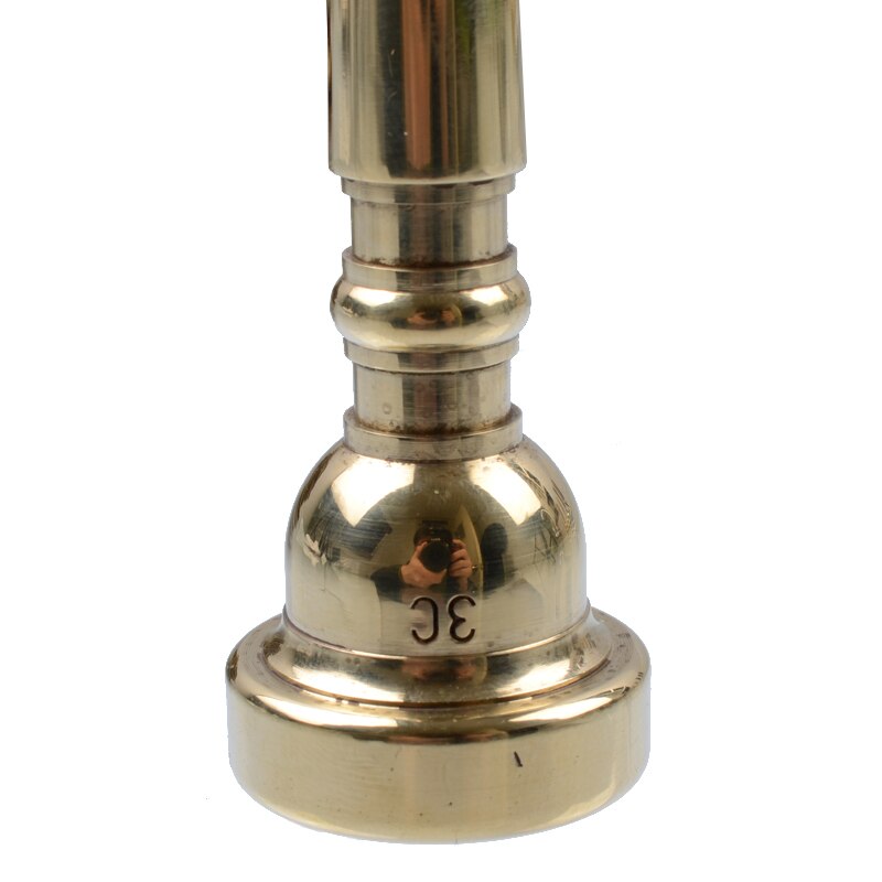3Pcs Golden Trumpet 3C 5C 7C Mouth Piece Mouthpiece Gold