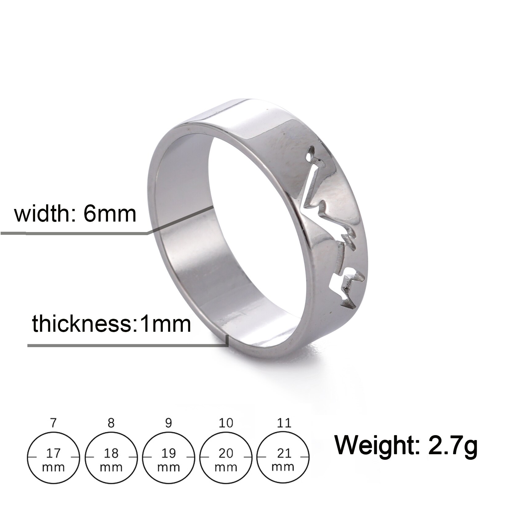 Sopodbacker Ringen Ring Sieraden Vrouwen Mannen Ring
