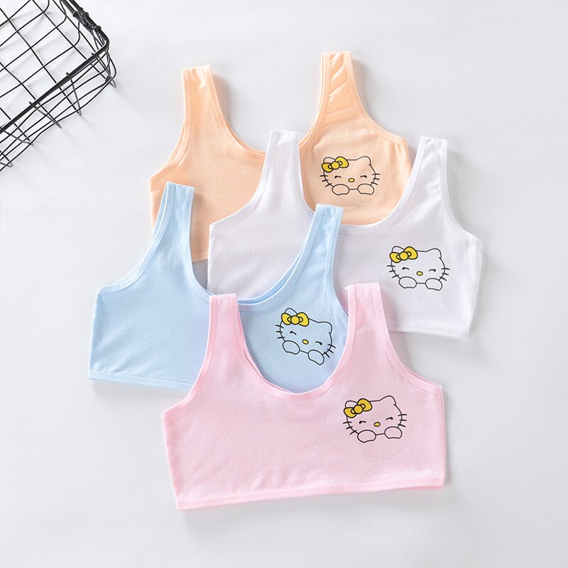 Girls Underwear Development Period Vest 12-16 Years Old Junior High School Students Bras Kids Underwear for Girls