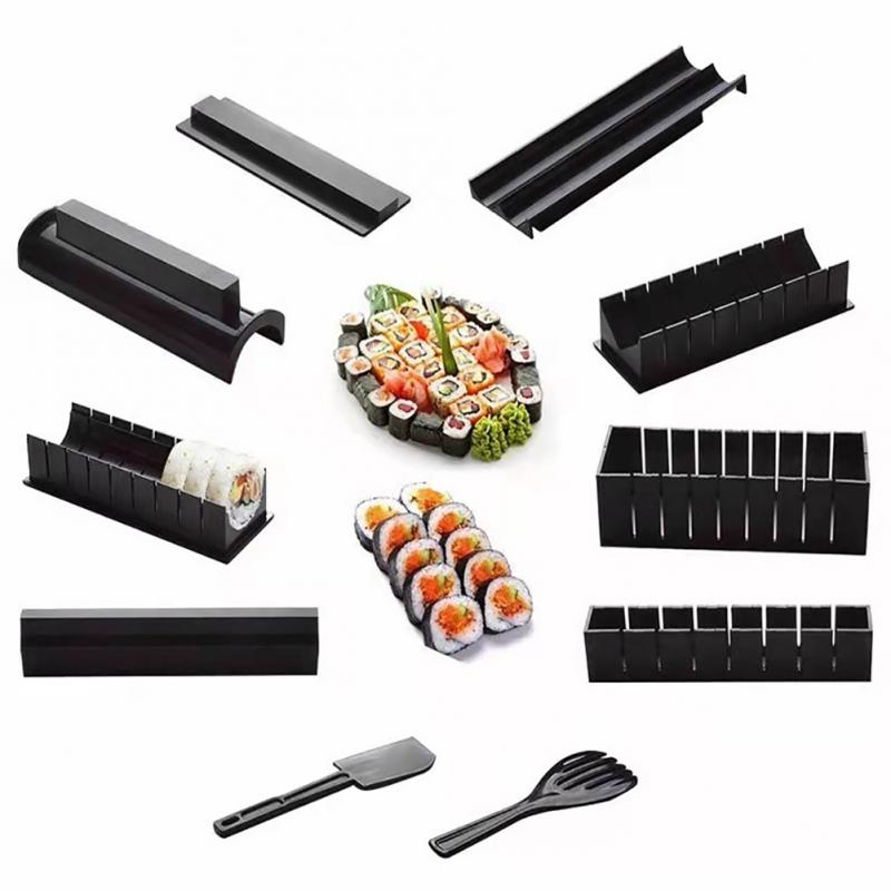 Sushi Maker Seaweed Rice Rolls Sushi Moulds Rice Ball Moulds Food-grade PP Sushi Mold Box Kitchen Tools Sushi Tools