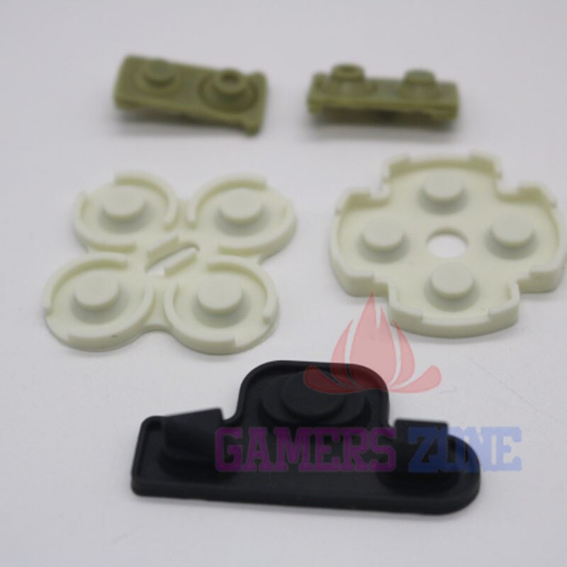 10set For Playstation 3 Controller Repair Part Conductive Silicon Rubber Button Pads Replacement For PS3