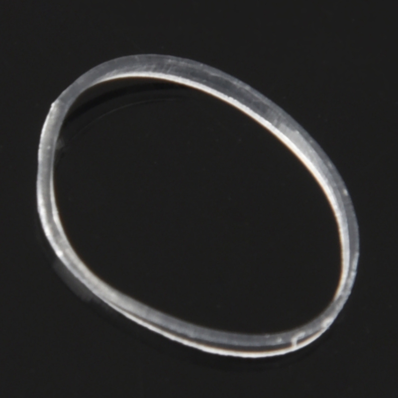 500x hair rubber cord rubber Band transparent white 1mm