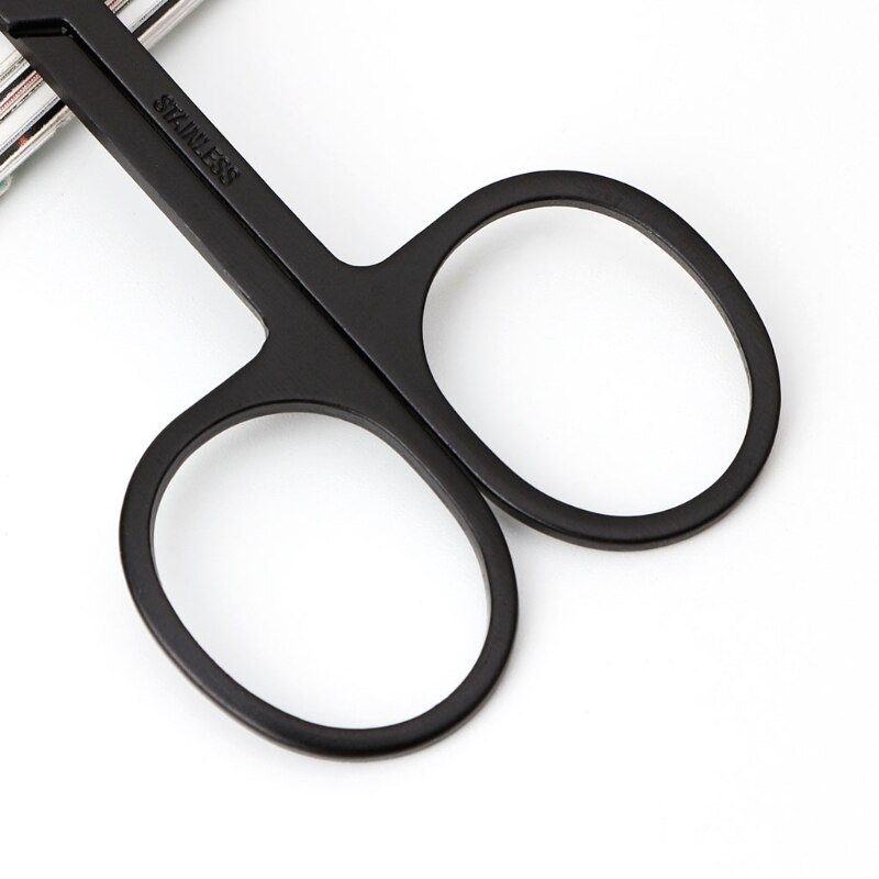 Tijeras de corte de cejas portátil, herramienta de maquillaje de depilación de acero inoxidable, Oct.29, ,