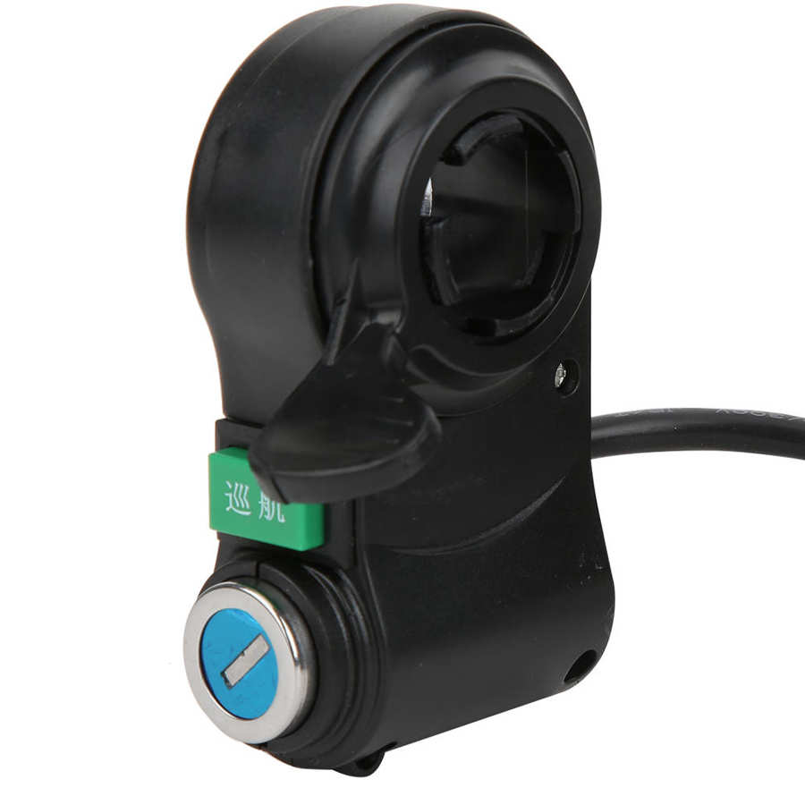 Handlebar switch Automatic identification Multi-function thumb lock Cruising Electric bicycle Voltage display Handlebar switch