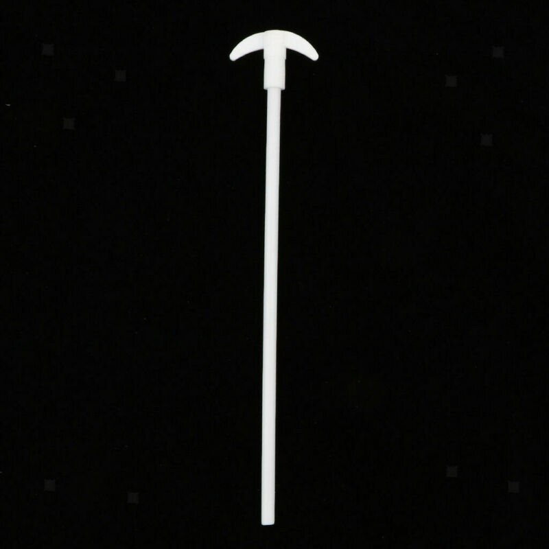 Electric overhead stirrer mixer shaft Stirring Rod paddle Lab Mixing Accs: LxDia- 250x50mm