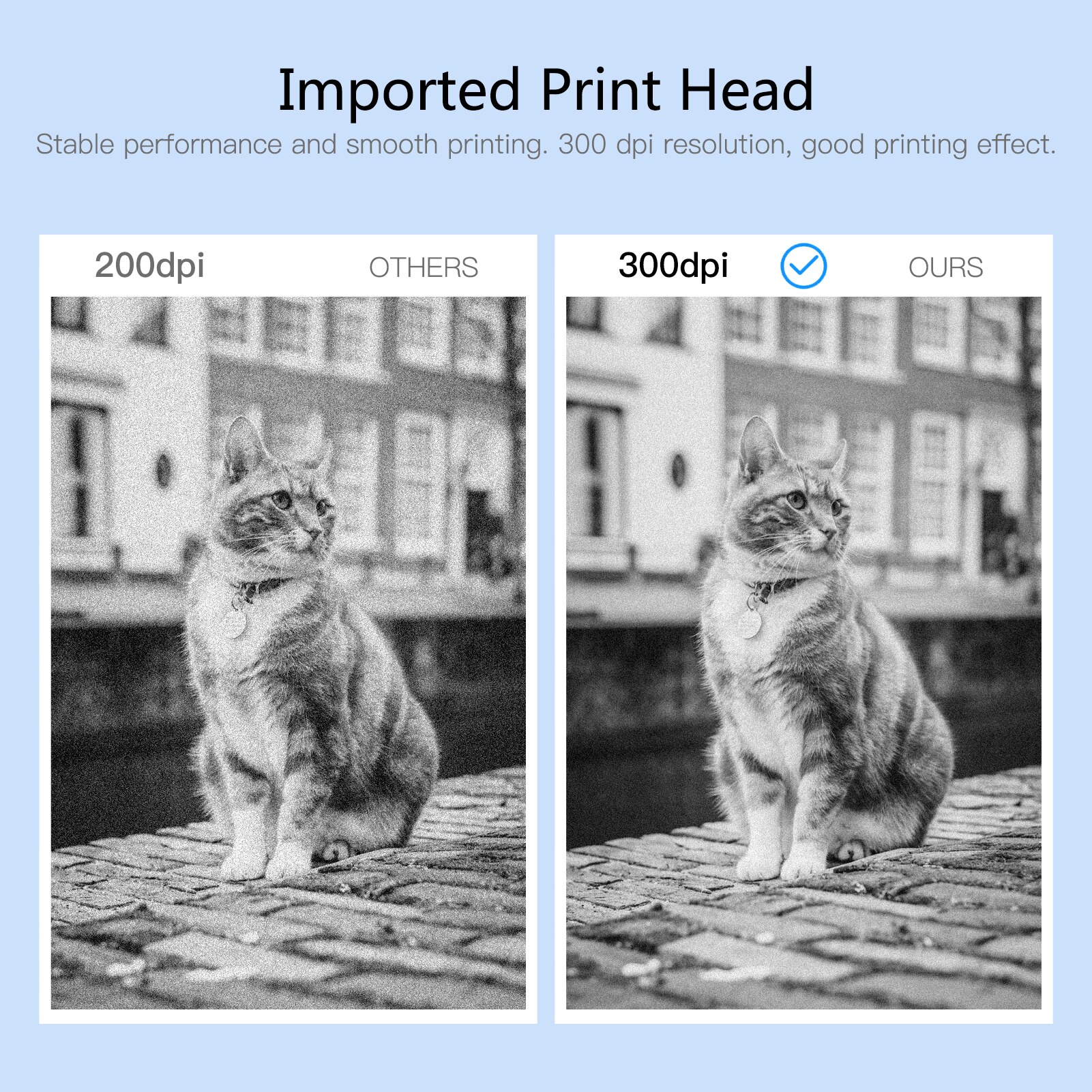 PAPERANG P2S stampante tascabile 300dpi BT stampante termica senza fili mini stampante portatile mobile etichetta adesiva con funzione orologio