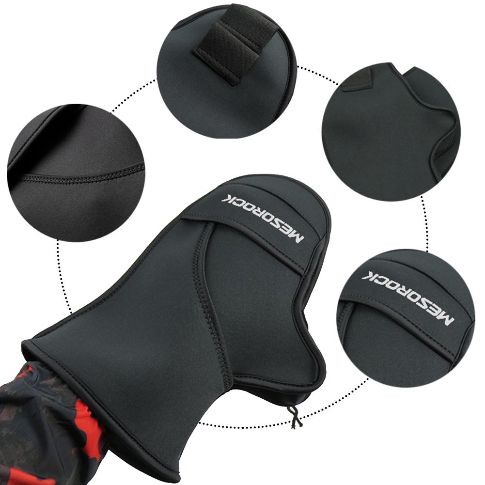 Motorcycle Handlebar Mittens Gloves Neoprene Grip Grandado