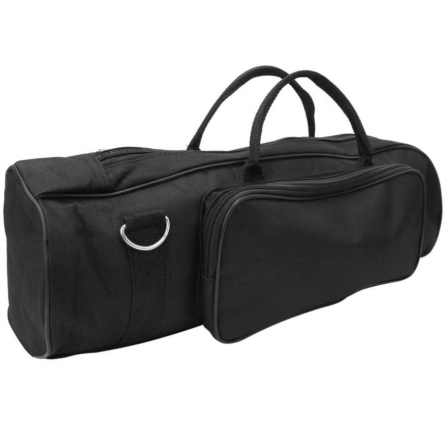 Portable Trumpet Bag Box Musical Instrument Storage Case Double Zipper