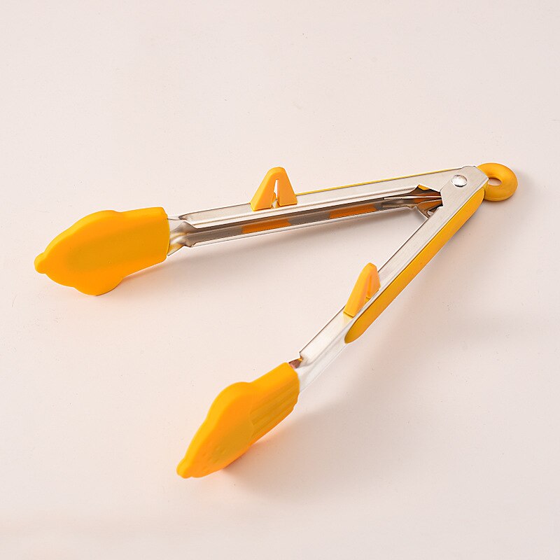 Pinza de cocina de silicona de grado alimenticio, pinzas para comida, pinzas para cocinar, accesorios para hornear, herramienta para servir ensaladas y barbacoa