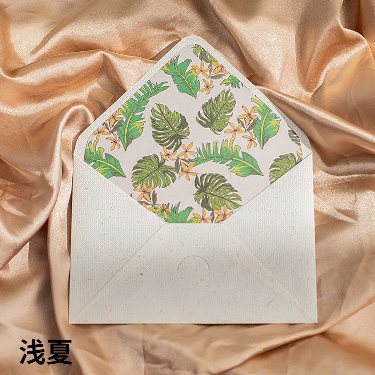 10 Stks/set Prachtige Vintage Enveloppen Classic Van Gogh Olieverf En Plant Artistieke Enveloppen Voor Letters Huwelijksuitnodiging: plant-2-qianxia