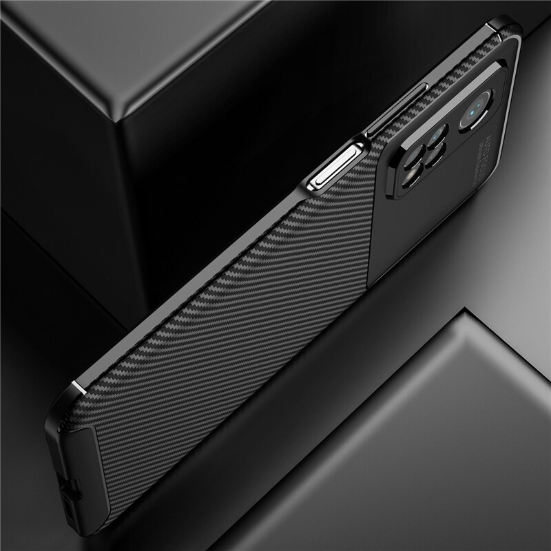 For Xiaomi Mi 10T Pro 5G Case Bumper Silicone Slim Carbon Fiber Back Case For Xiaomi Mi 10T Pro 5G Cover For Xiaomi Mi 10T Pro