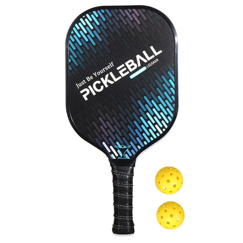 Carbon fiber toppe ketsjere carbon fiber pp ketcher pickleball padle tennis sport bold sport børn squash ketcher: Farve 2