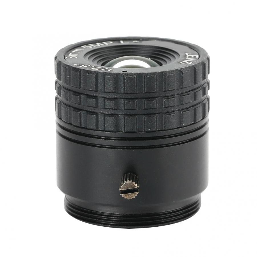 8mm Length Camera Lens 5MP High Definition Field Angle CCTV Surveillance CCTV Lens