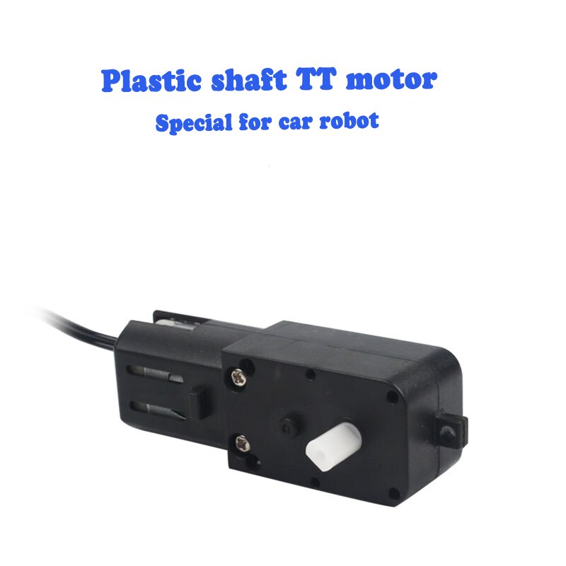 Newest Tt Motor Car Robot Special Magic Er Robot Intelligent Car Deceleration Motor Anti-Reverse Insertion: Plastic motor
