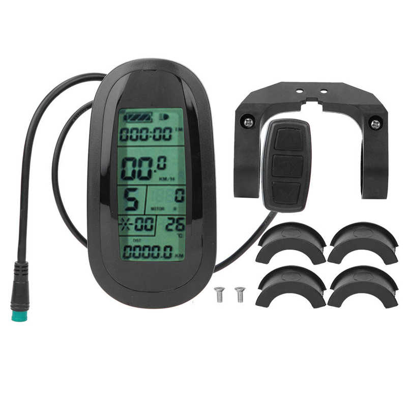 Vélo électrique KT affichage LCD3/LCD3U/LCD4/LCD5/LCD6/LCD6U/LCD7/LCD8H/LCD8S/LCD9R LED880/LED900S 36V/48V/72V pièces de vélo électrique: KT-LCD6 WP