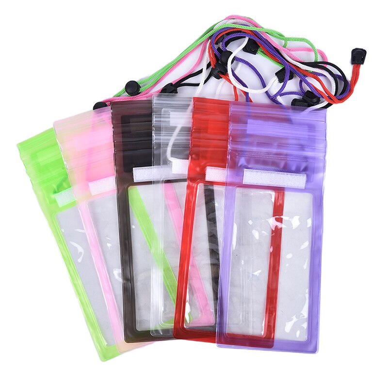 1pc Waterproof Phone Pouch Drift Diving Swimming Bag Underwater Dry Bag Case Cover For Phone Water Sports Beach Pool