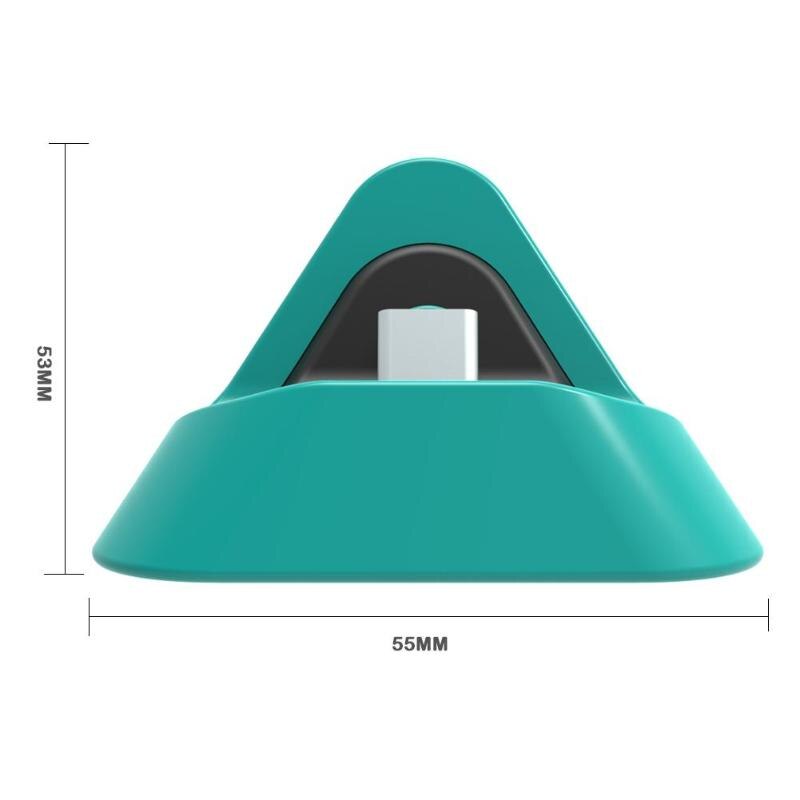 Vogek ultraleichter mini-ladeständer für nintendo switch lite konsole, typ-c-ladestation, universell für switch lite controller