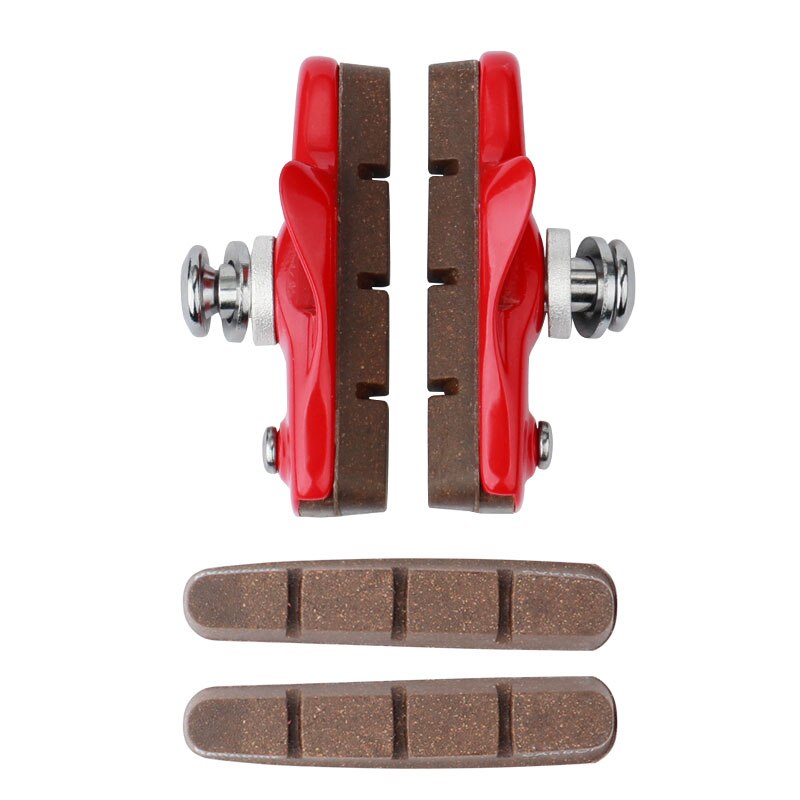 Baradine Road Bicycle Carbon Rim Braking Blocks Linear Pull Friction Wheel Brake Pads Detachable Cork Inserts Light Weight: 470TC-1 RN Z1P