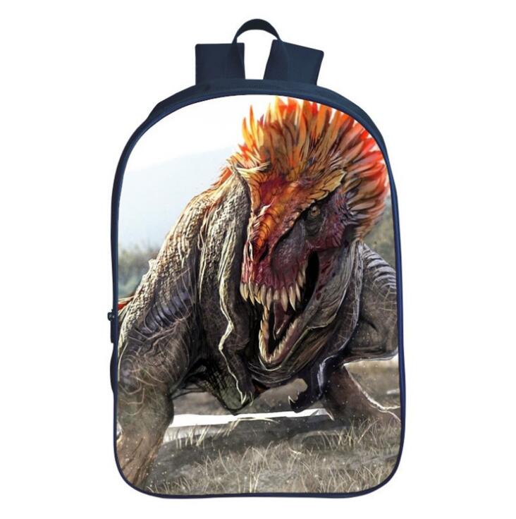 Jurassic World Bambini Borse Da Scuola Per i ragazzi T-rex dinosauro Zaino Primaria Dei Bambini Libro Borse Regalo Per Bambini Mochilas Sacchetto di: style 4