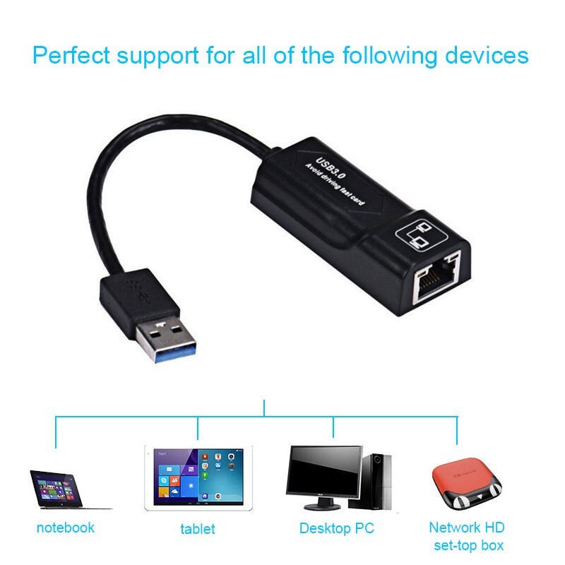 Basix USB Ethernet Usb 3,0 Zu RJ45 Externe Netzwer... – Grandado