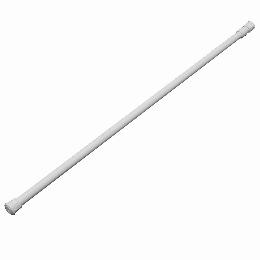 Telescopic Pole Shower Closet Curtain Rail Pole Extendable Cabinet Window Tension Rod Adjustable
