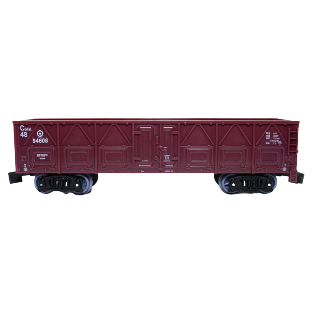 1:87 Scale Trains Track Cargo Cars Carriage HO Models Guage Accessories: D