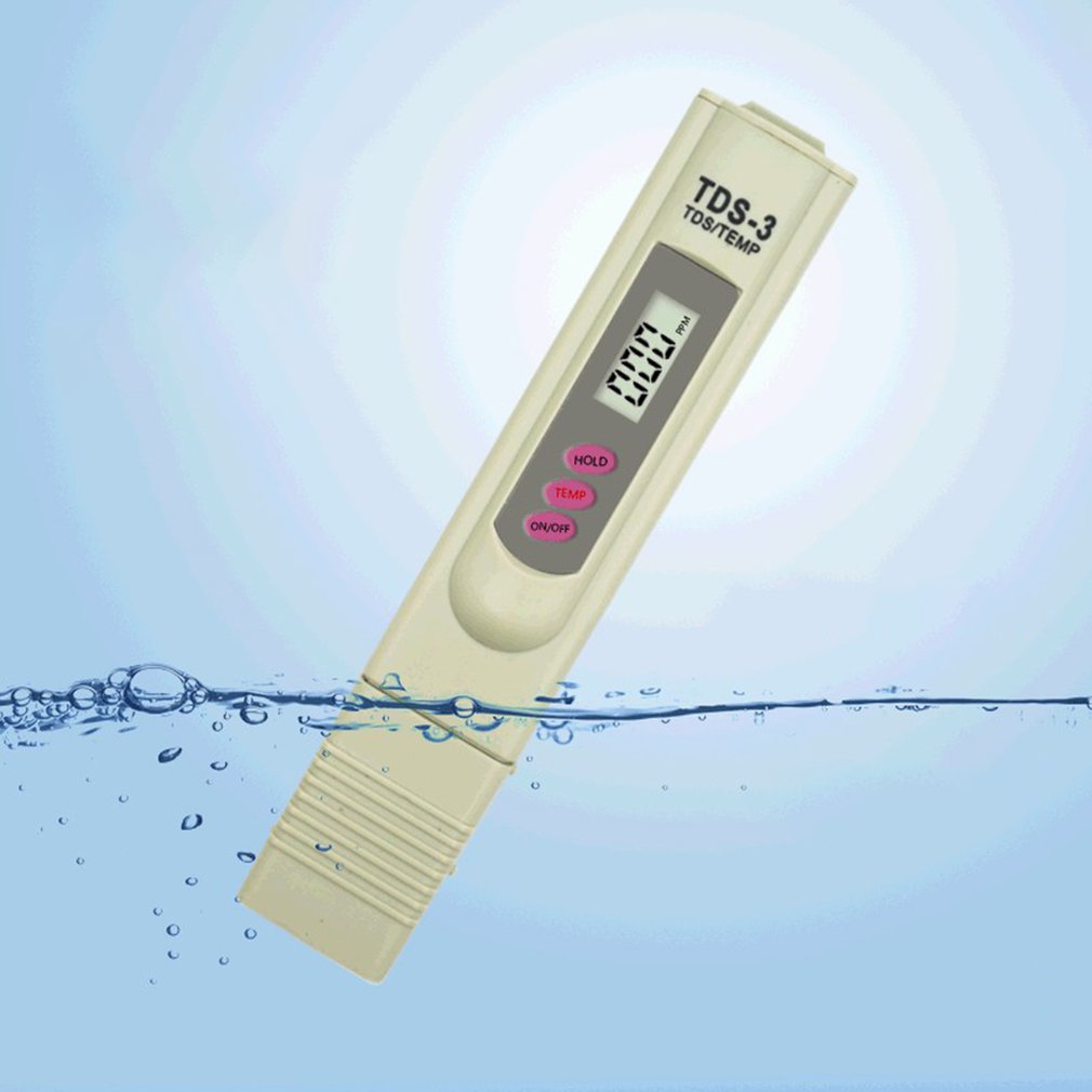 Portable TDS-3 Meter Digital TDS Water Testing Pen Aquarium Pool tester Hardness Meter GH/DH Test Tool Accessories