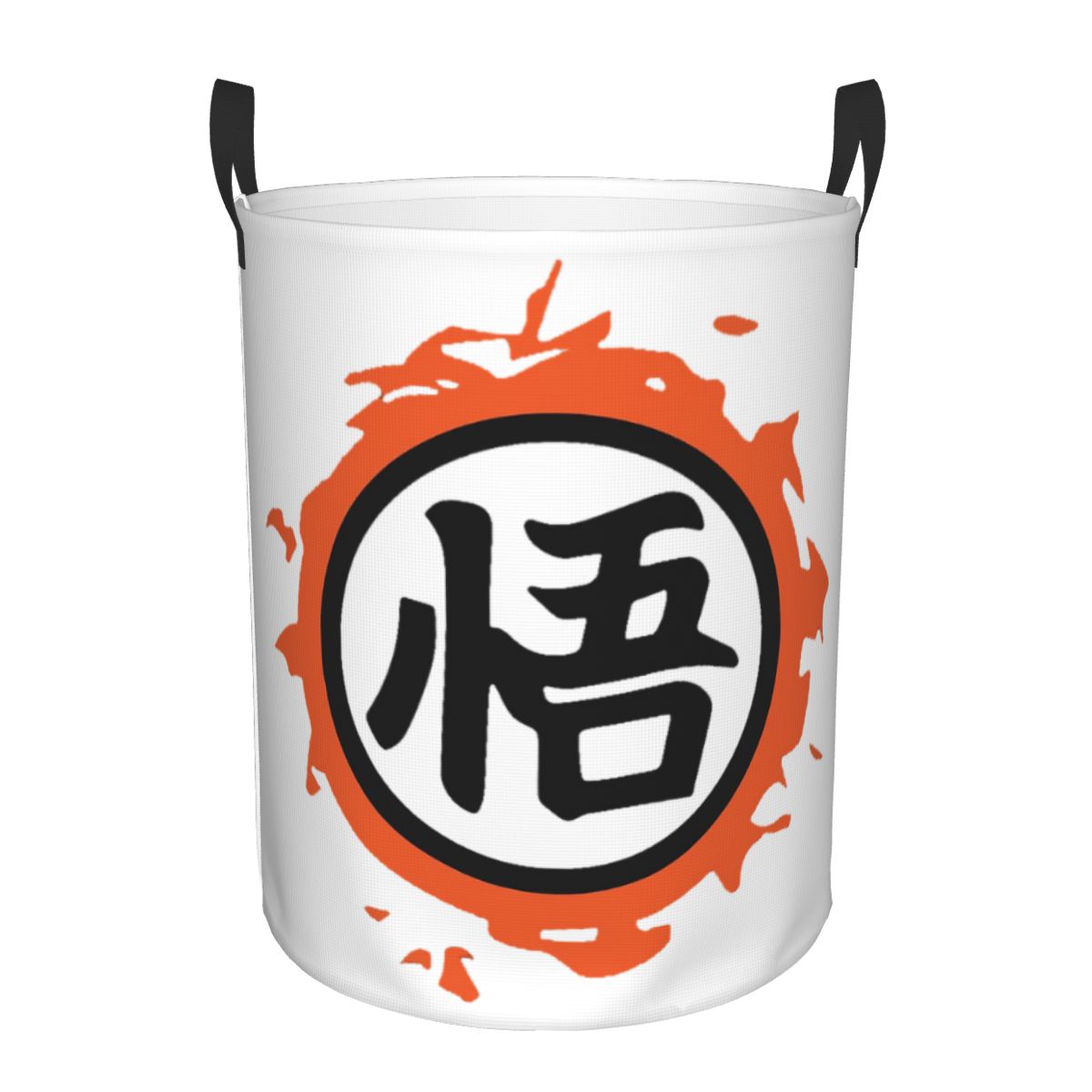 DBZ Logo Opvouwbare wasmanden Vuile kleren Home Organizer Grote waterdichte mand voor thuis Kinderen: XL / Licht Geel