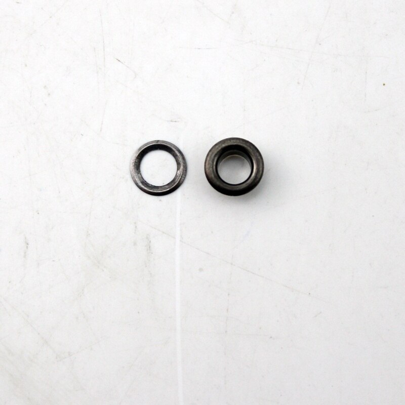 400set 4.5MM copper black nickel blow hole garment accessories metal eyelet
