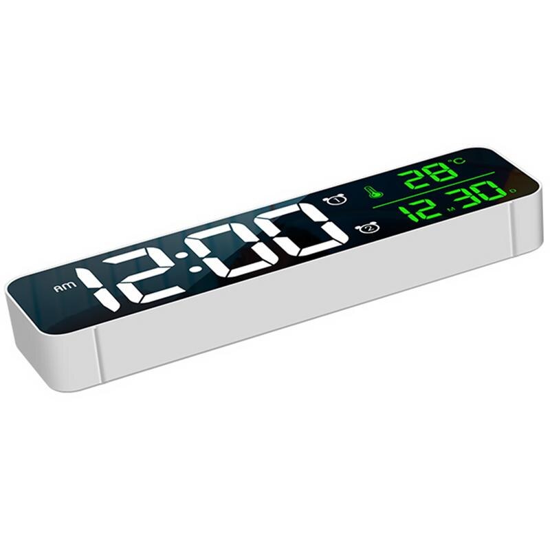 1Pc Digital Alarm Clock Safe Nice Chic LED Digital Clock Wall Clock Housewarming