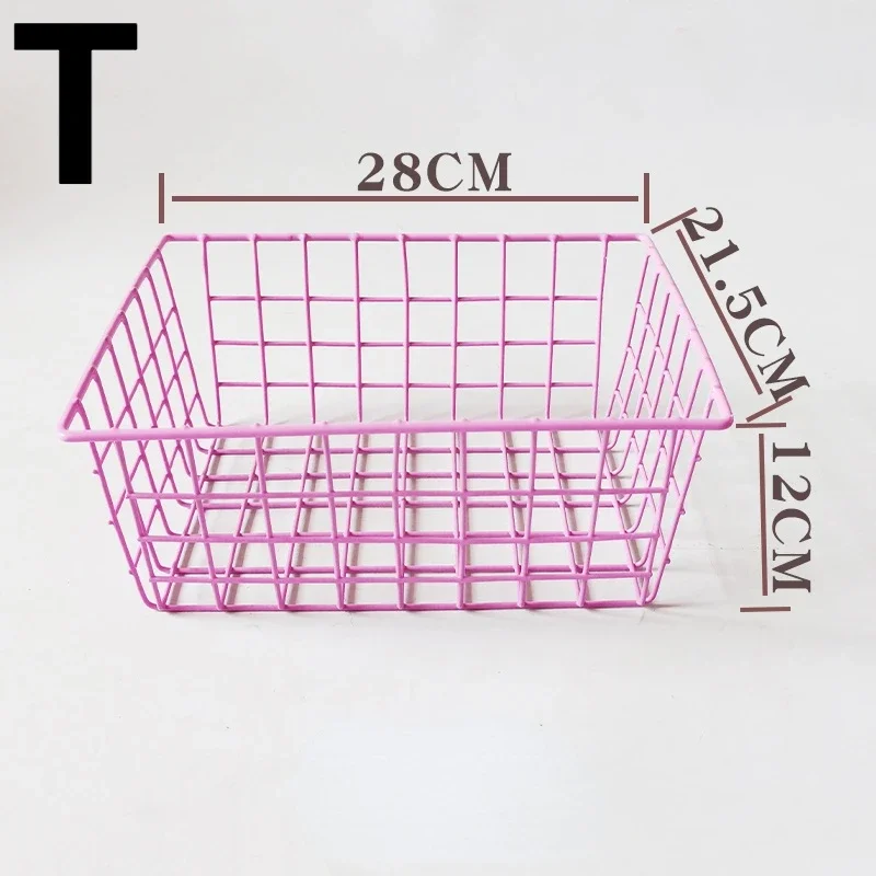 Hängande förvaringskorgar för frysbox fryskorgar för kylskåp matkorg förvaring hängande korg: Lila