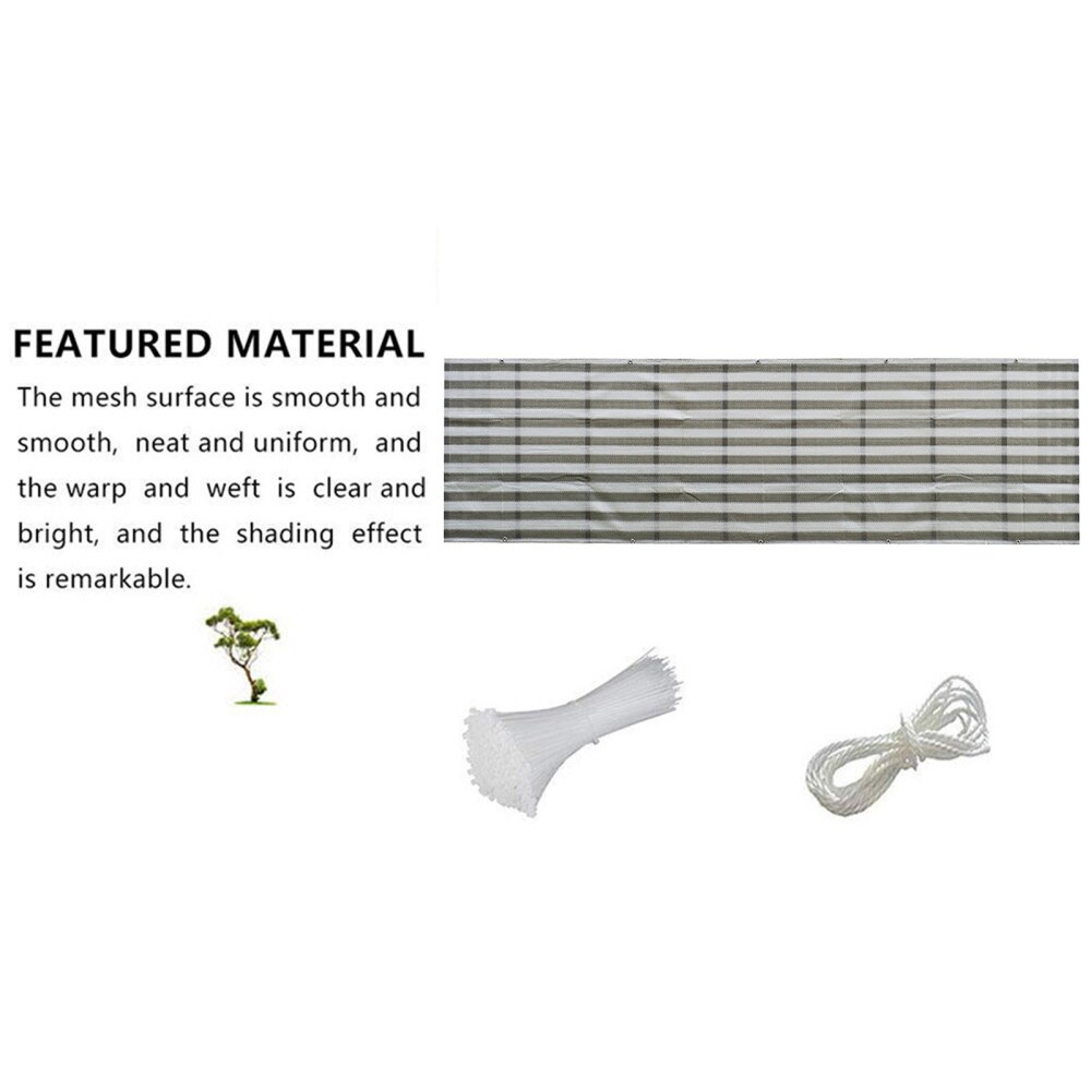 Safety Net Cover Terrace Sun Protection Waterproof Sunshade Canopy Rectangle Awning Mesh Surface Balcony Garden Camping Picnic