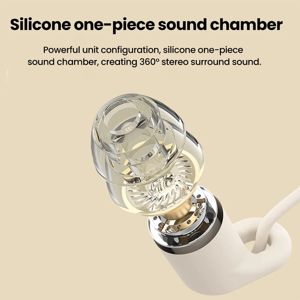 Sound Insulation In Ear Sleep Headphones Soft Silicone Comfort Wearing Anti Noise Side Sleeping Wired Music Earphones