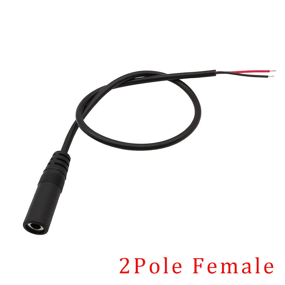Conector macho hembra de 3,5mm, conector de Audio Mono/estéreo, Cable de extensión de auriculares de Audio de 3,5mm y 2/3/4 polos, Cable de reparación DIY de 30CM: Multicolor / 5-9 Unids