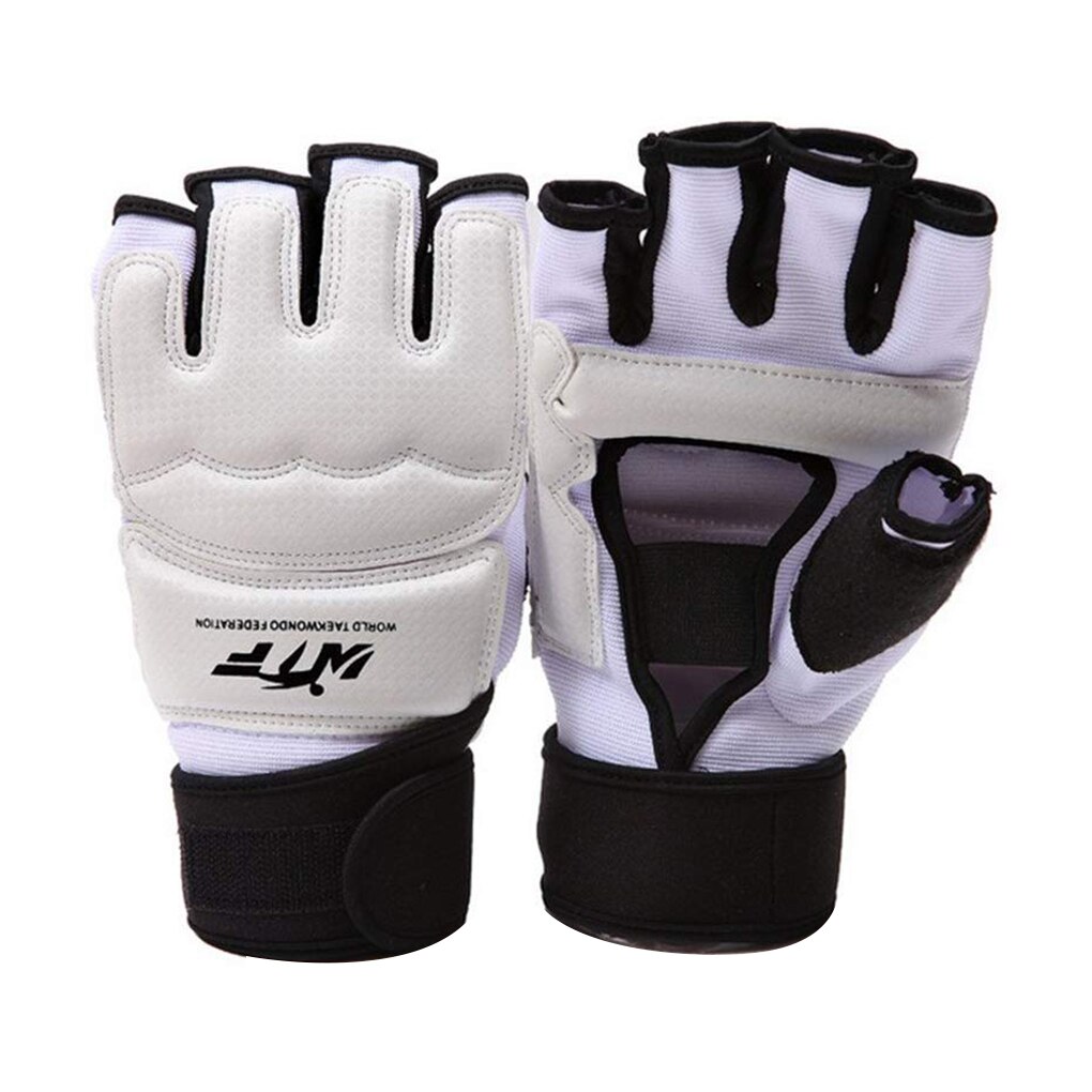 Protector de Taekwondo para adultos y niños, equipo de protección para prácticas de entrenamiento de boxeo y Karate 1 par: 1 Pair gloves / L