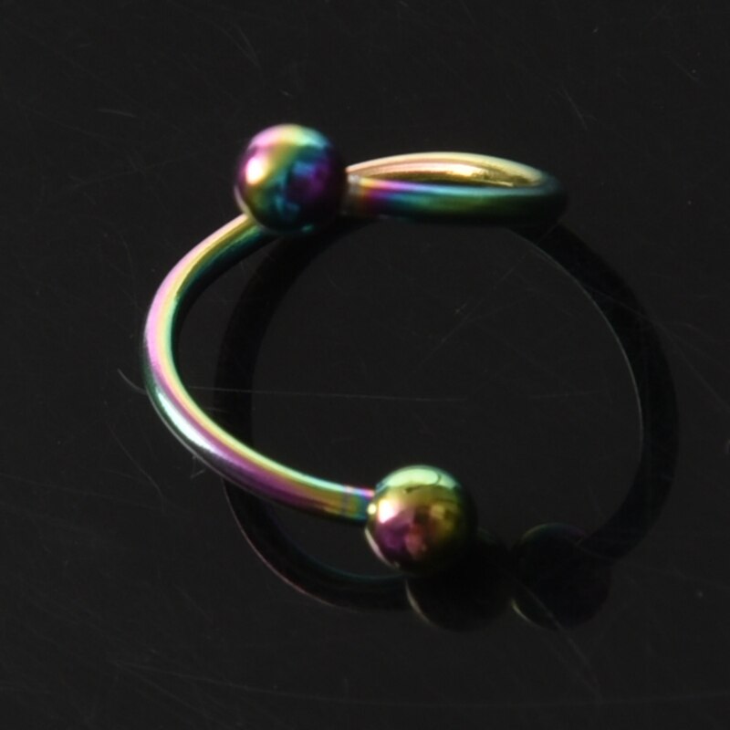 Edelstahl Flexo Twist Helix Knorpel Ring Ohrring Piercing Viele Multicolor