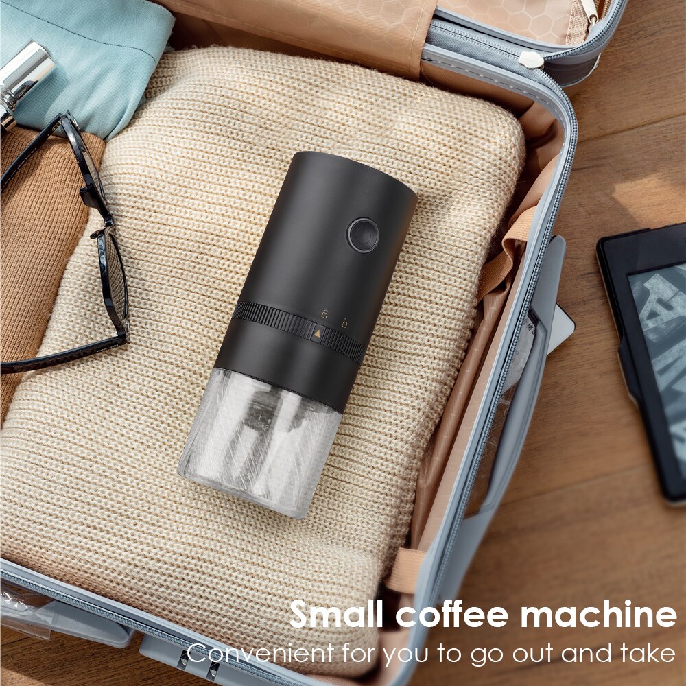 XIAOMI – moulin à café électrique Portable, Rechargeable par USB, automatique, grains de café, Machine à expresso pour la maison et le voyage