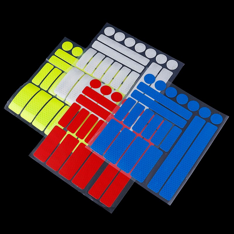 Autocollant Lumineux WANDKINGS SafeRad Poussette Vélo Casque Jaune