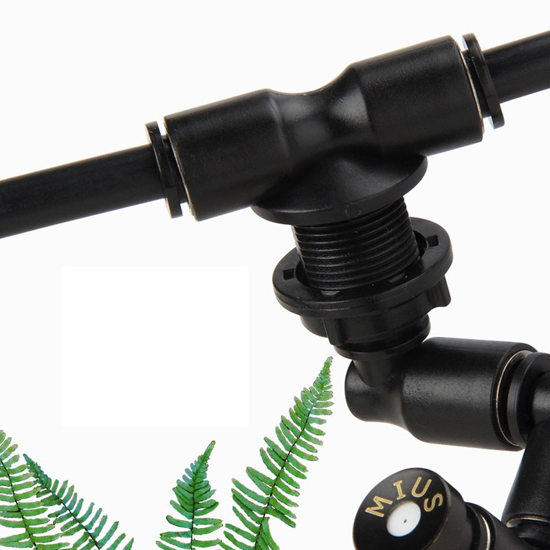 Mist Sprinkler Nozzle Adjustable Misting Nozzle Landscape Spray Garden Watering Irrigation Sprinkler Accessorie 1/2/4 Head