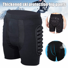 XXS-3XL Outdoor Sport Hip Butt Bescherming Shorts Eva Paded Guard Korte Broek Voor Ski Schaatsen Snowboard Gewatteerde