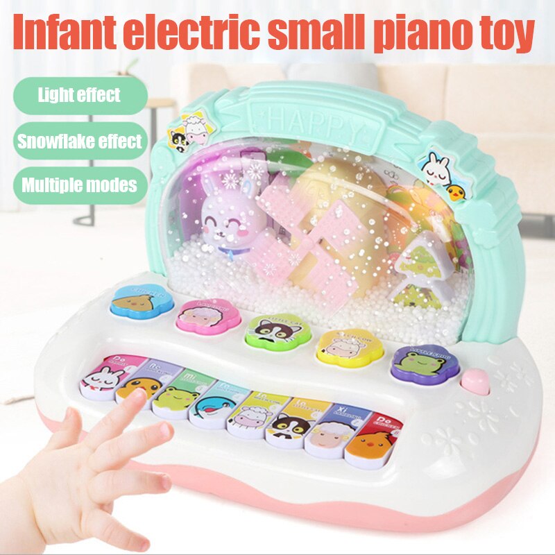 Musical Instrument Toy Animal Farm Piano Music Educational for Children Kids: Default Title