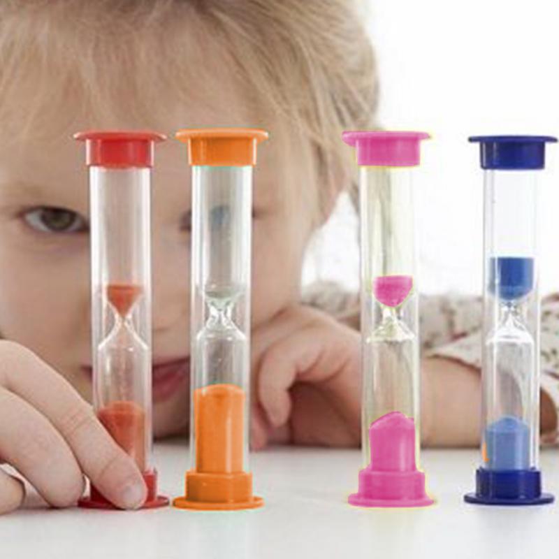 2/3/5/10 Minutes Mini Sand Timer Glass Sand Dropping Time Counter Glass Hourglass Timer Clock Home Decorations