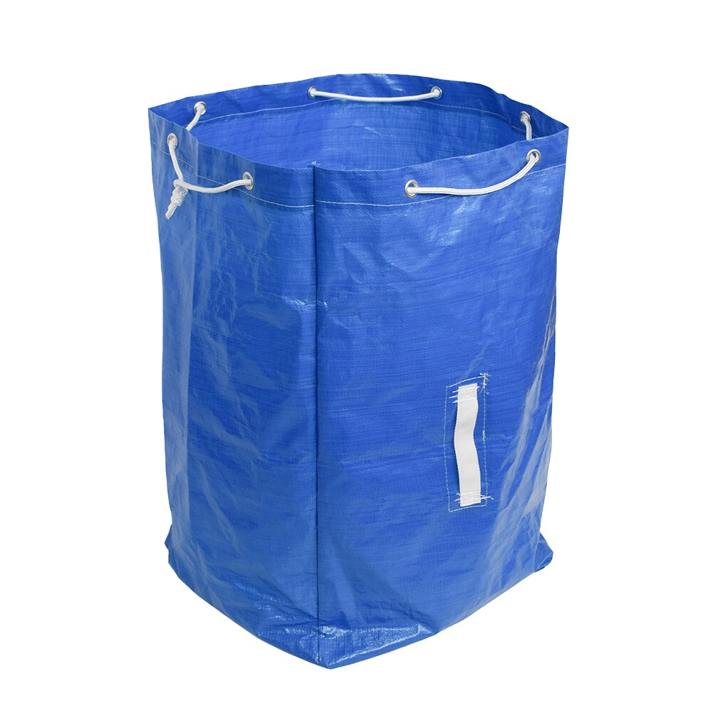Garden Waste Bag Lawn Pool With Handle Draswtring Collection Portable Garbage Cleaning Waterproof Reusable Leaf Storage Strong