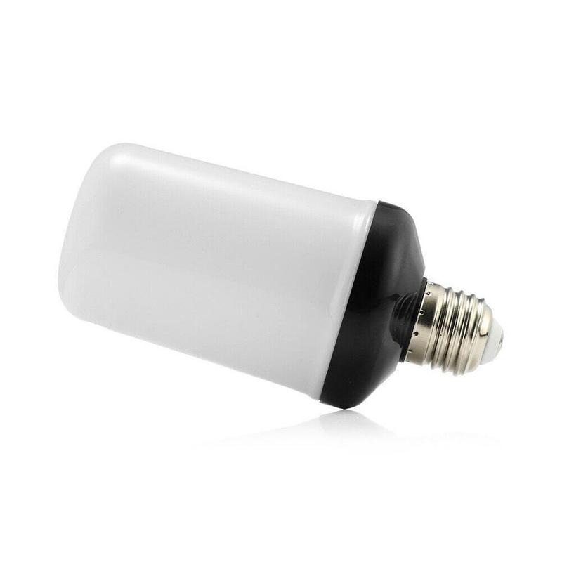 E27 ledet flimmer flamme lyspære simulert brennende effekt ledet pære fest flamme modus effekt dynamisk brann lys lampe flere  y8 q 2