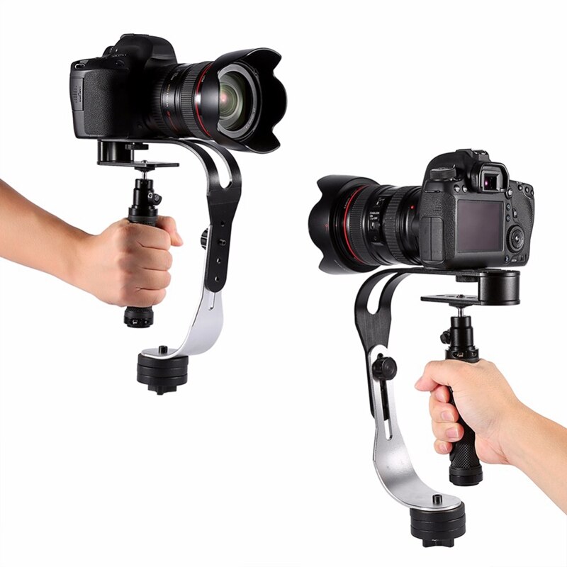 Pro videokamera handhållen stabilisator stadig universal för smartphone aluminium dv dslr slr gimbal 2.1 lbs för feiyu/zhi yun