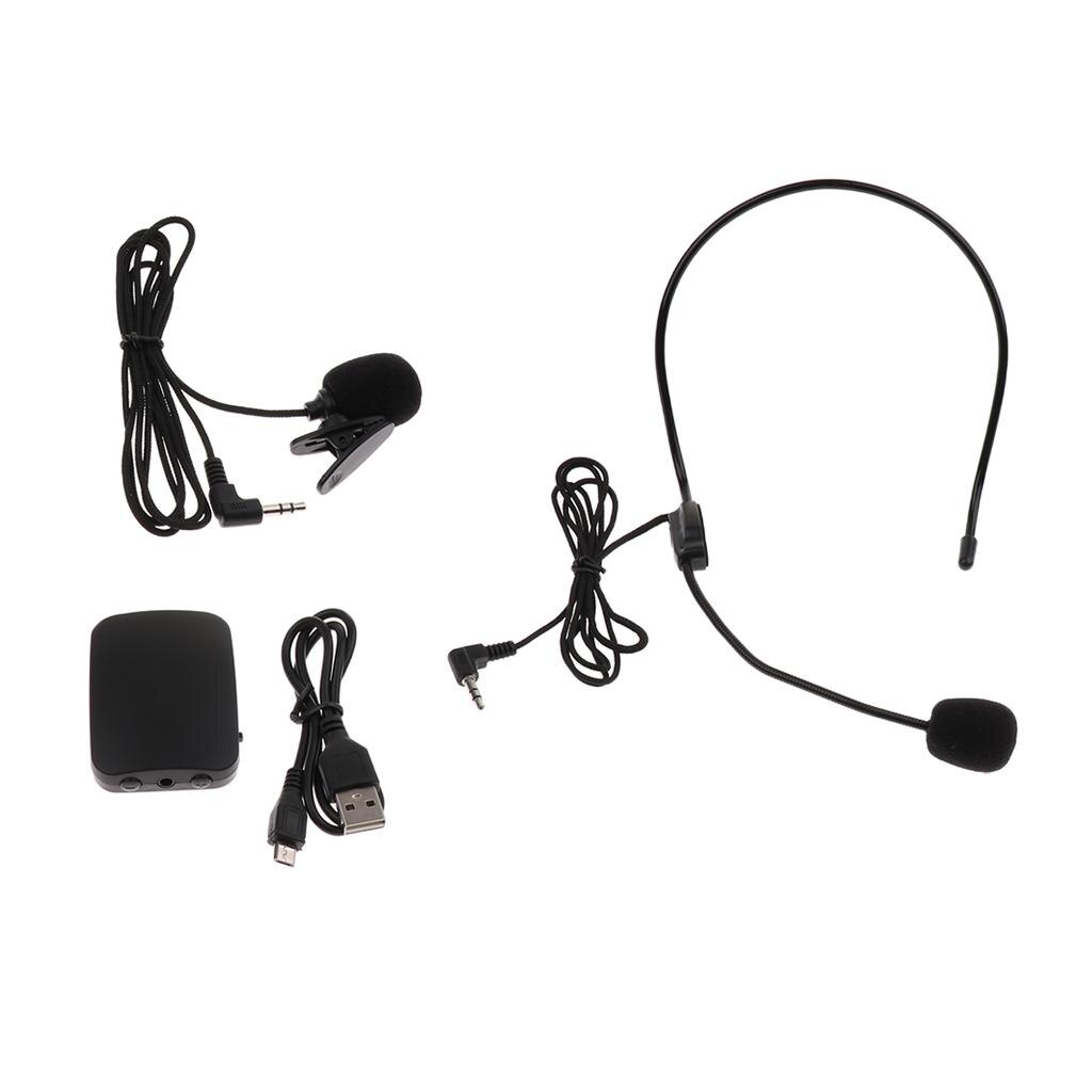 Draadloze Headset Revers Clip Microfoon Fm Microfoon Voor Spraak