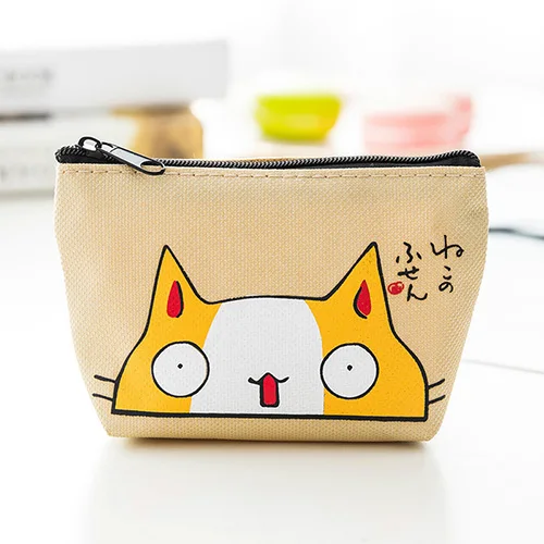 Vrouwen Canvas Portemonnee Card Key Mini Portemonnees Pouch Meisje Kids Kinderen Leuke Kleine Rits Portemonnee Kaarthouder Portemonnee bag Case: 27