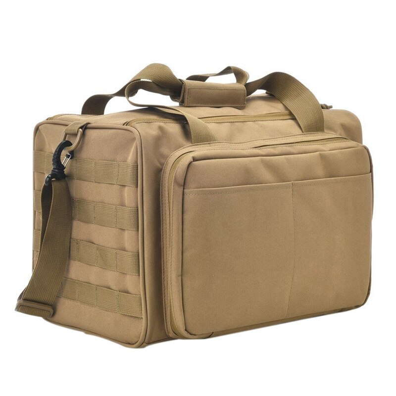 Duffle outdoor gear traveller duffle bag tas is gemaakt van  of 600d nylon stoffen duurzaam waterbestendig en heavy duty bruin