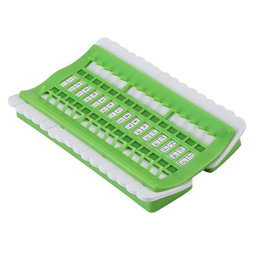 30 Positions Thread Organizers Floss Organizer Embroidery Kit Cross Stitch Tool Plastic & Foam embroidery floss organizer tool